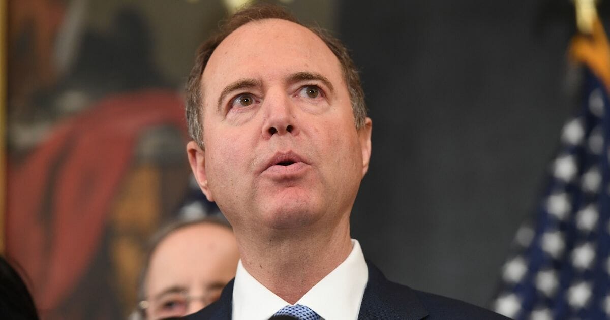 House Permanent Select Committee on Intelligence Chairman Adam Schiff, Democrat of California, announces articles of impeachment for U.S. President Donald Trump during a press conference at the U.S. Capitol in Washington, D.C., Dec. 10, 2019.