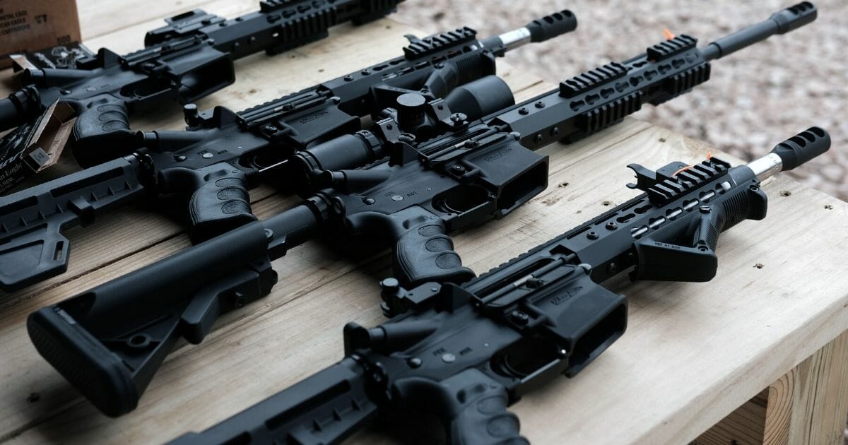 AR-15 rifles and other weapons