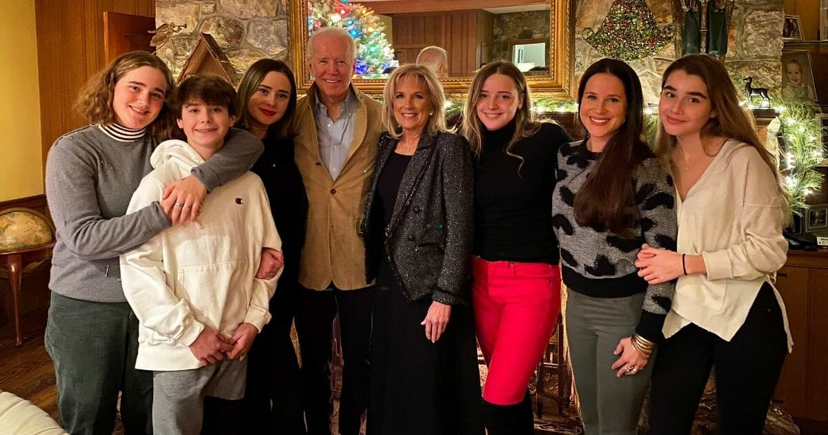 Joe Biden's 2019 family Christmas photo