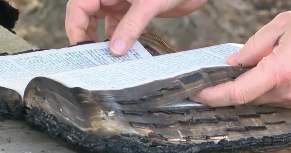 Charred Bible