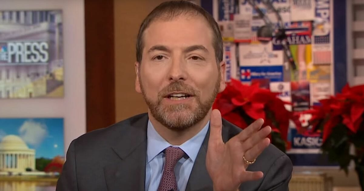 Chuck Todd talks about supporters of President Donald Trump on NBC's "Meet the Press."