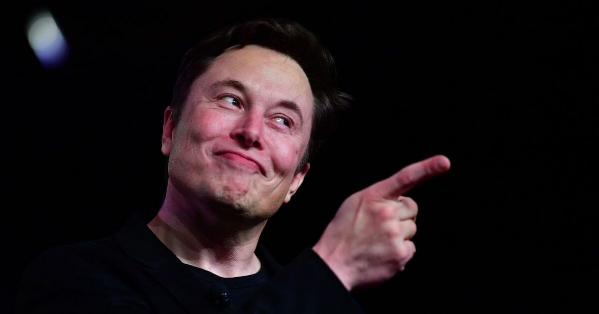 Tesla CEO Elon Musk speaks during the unveiling of the new Tesla Model Y in Hawthorne, California, on March 14, 2019.