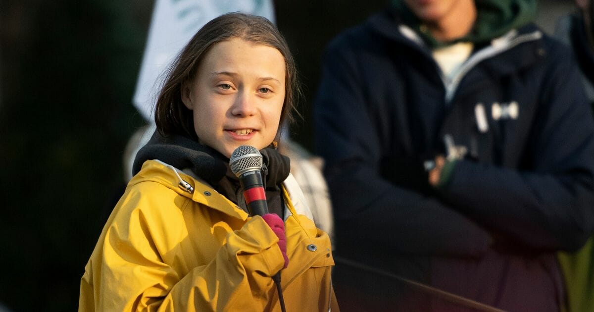 Greta Thunberg attends Fridays For Future strike on Dec. 13, 2019, in Turin, Italy.