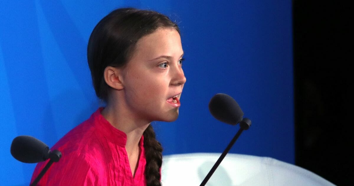 Greta Thunberg speaks at the United Nations where world leaders were holding a summit on climate change on Sept. 23, 2019, in New York City.