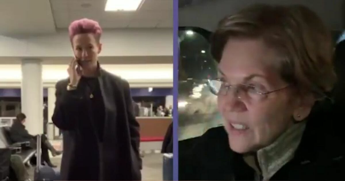 Anti-Trump women's soccer star Megan Rapinoe announced Friday she's endorsing Massachusetts Democratic Sen. Elizabeth Warren for president.