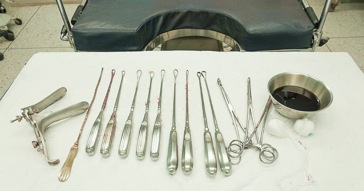 Equipment used for treatment of gynecological disease