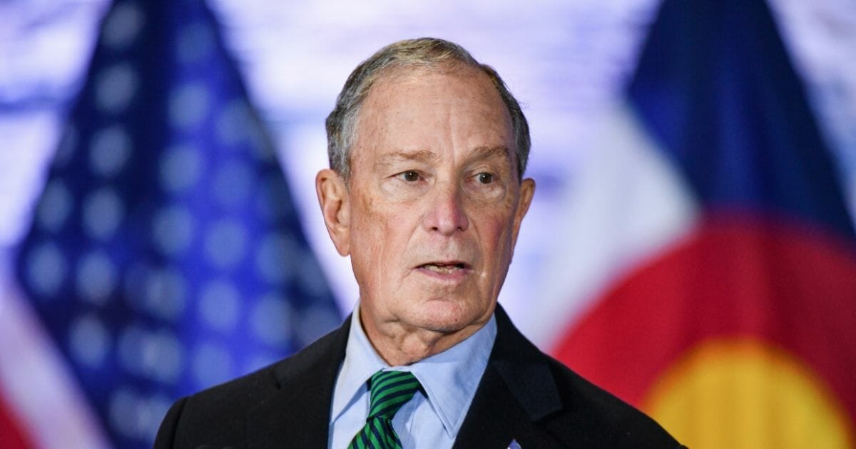 Democratic presidential candidate, former New York City Mayor Michael Bloomberg speaks during an event to introduce his gun safety policy agenda at the Heritage Christian Center on Dec. 5, 2019, in Aurora, Colorado.