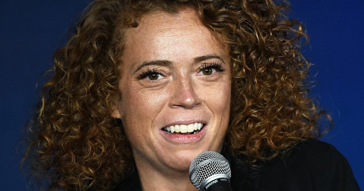 Comedian Michelle Wolf performs at the Ice House Comedy Club in Pasadena, California, on Dec. 6, 2019.