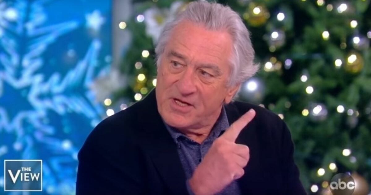 Actor Robert De Niro appears on ABC's "The View."