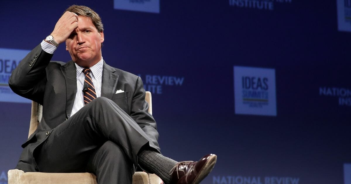 Fox News host Tucker Carlson discusses 'Populism and the Right'