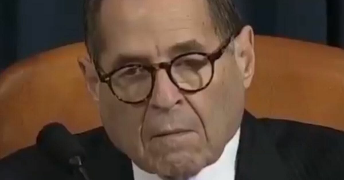 Jerrold Nadler appears to nearly doze off during an impeachment hearing.