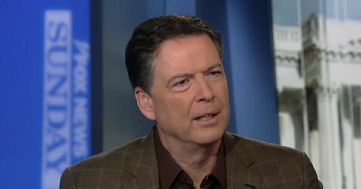 Former FBI Director James Comey speaks with Fox News' Chris Wallace in an interview that aired on Dec. 15, 2019.
