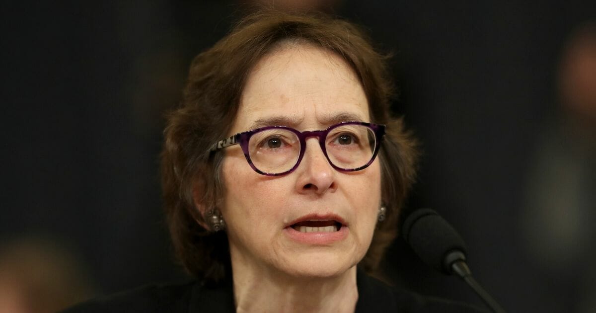 Law professor Pamela Karlan of Stanford Law School testifies before the House Judiciary Committee in the Longworth House Office Building on Capitol Hill on Dec. 4, 2019, in Washington, D.C.