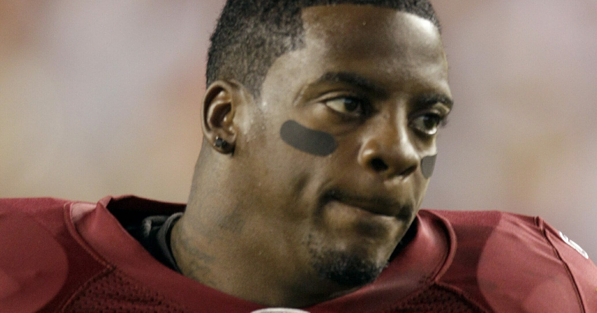 Clinton Portis looks on before the Washington Redskins' game against the Dallas Cowboys on Sept. 12, 2010, in Landover, Maryland.