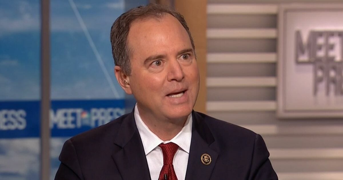 House Intelligence Committee Chairman Adam Schiff, D-California, appears on NBC's "Meet the Press."