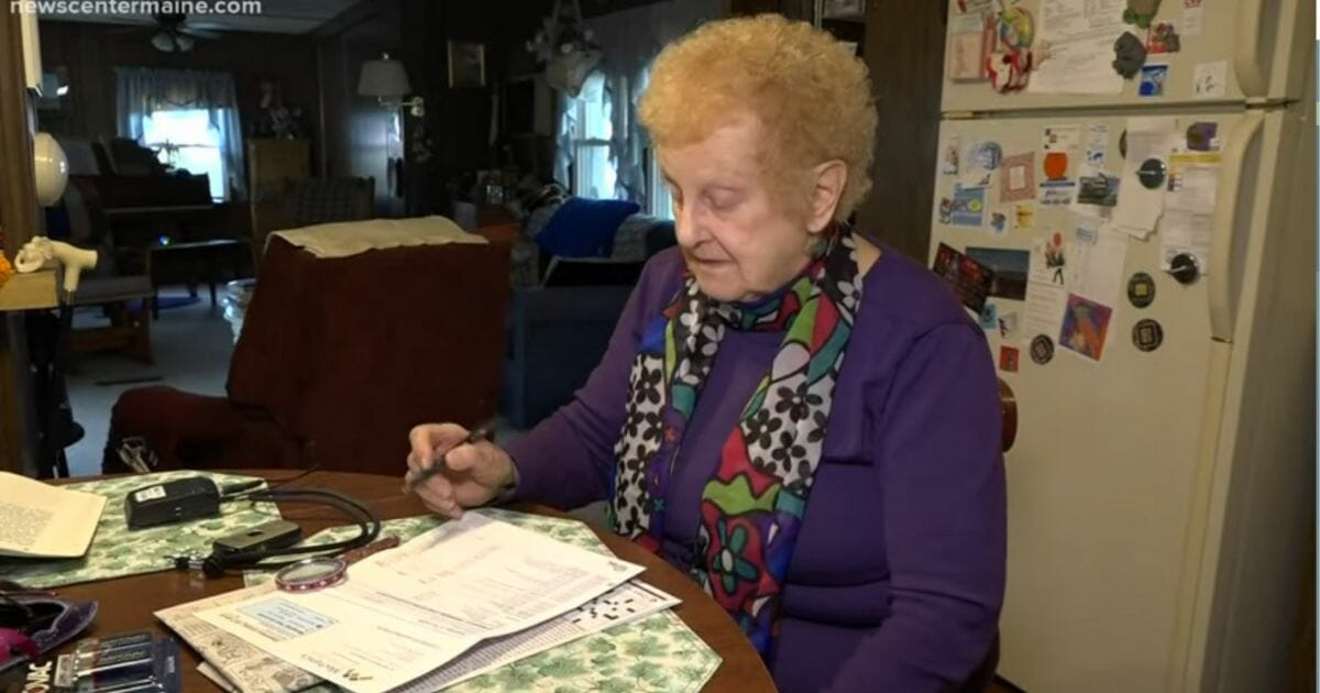 A 95-year-old woman was scammed out of her life savings with the promise of $2.5 million and a Mercedes.