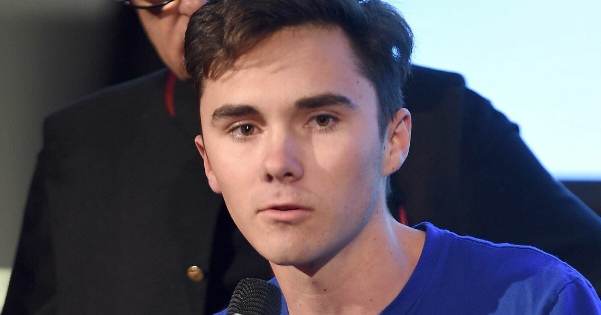 Gun control activist David Hogg attends the Peace Week Town Hall in New York on Jan. 21, 2019.