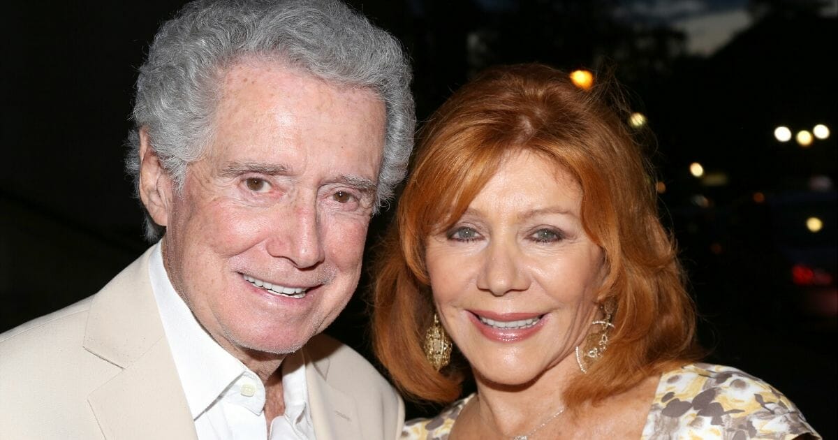 Regis and Joy Philbin, who are celebrating their 50th anniversary this year.