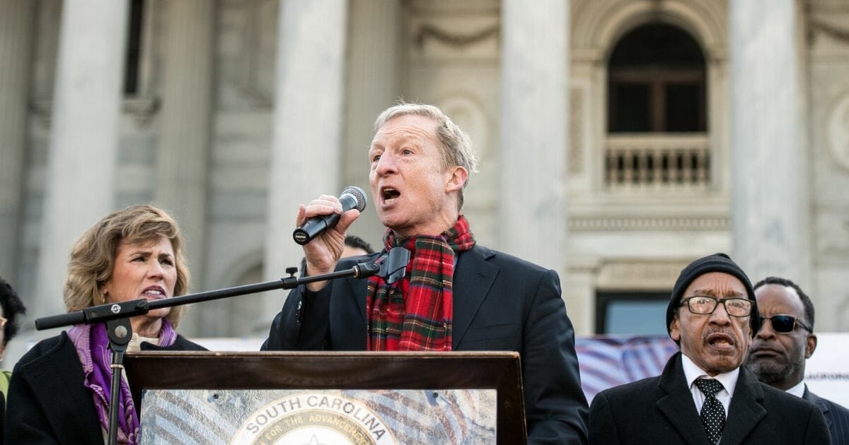 presidential candidate Tom Steyer