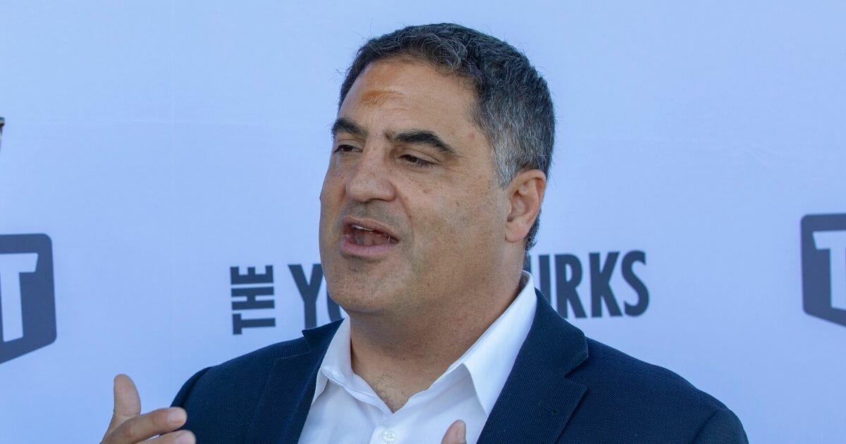 Cenk Uygur, a Democratic candidate who unleashed an attack on Nancy Pelosi.