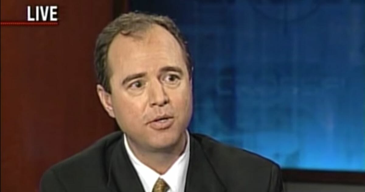 Rep. Adam Schiff during a 2005 CNN appearance.