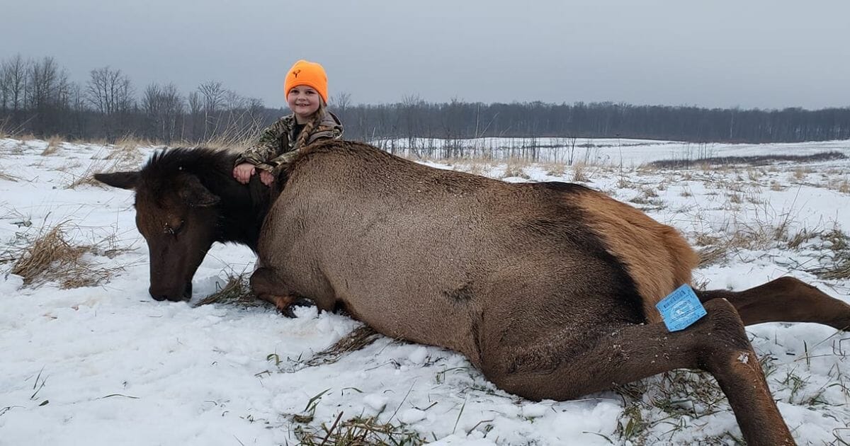 At age 8, Braeleigh Miller became the youngest person in the state of Michigan to shoot and kill an elk.