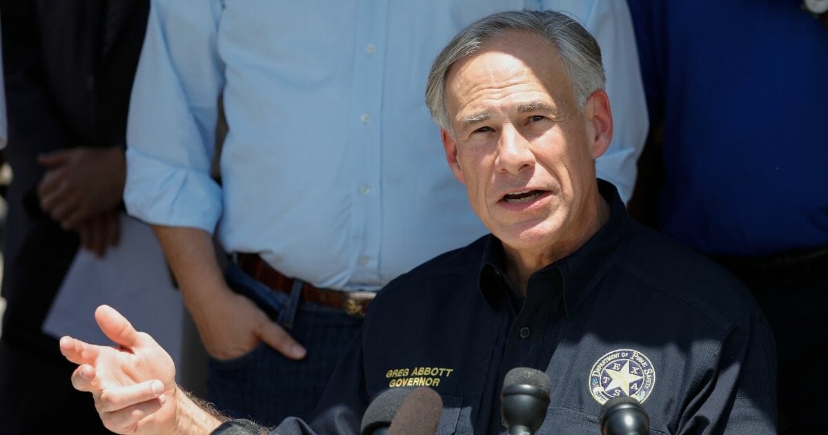 Texas Gov. Greg Abbott, pictured in a file photo from a May 2018 news conference.