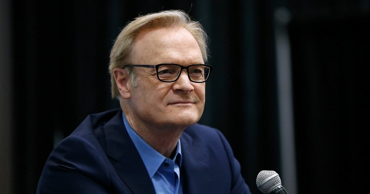 MSNBC host Lawrence O'Donnell pictured in a 2017 file photo.