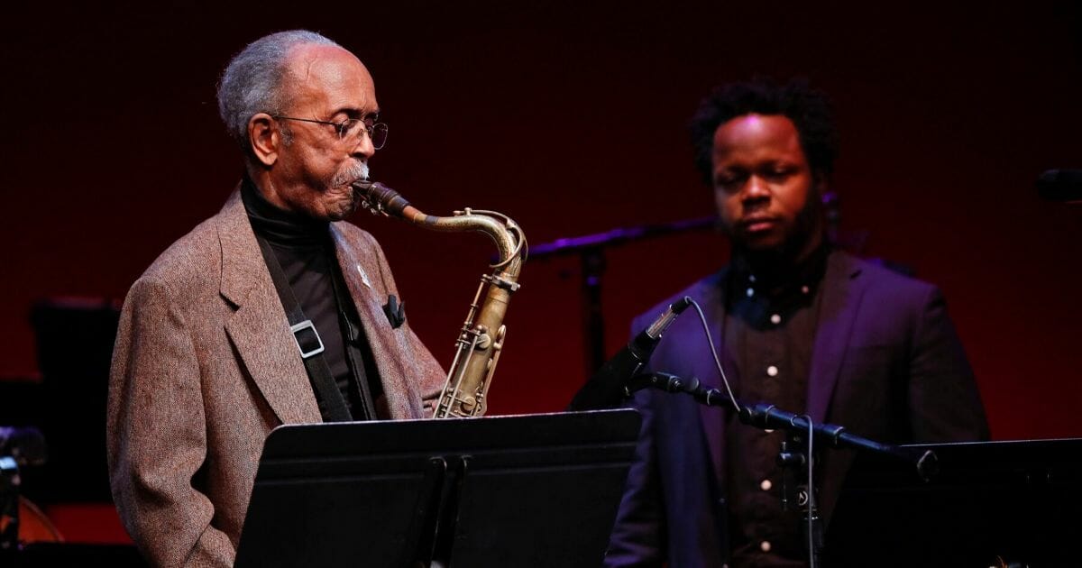 Jazz musician Jimmy Heath performs during the 2018 Thelonious Monk Institute Of Jazz International Piano Competition at the Kennedy Center Eisenhower Theater on Dec. 3, 2018, in Washington, D.C.