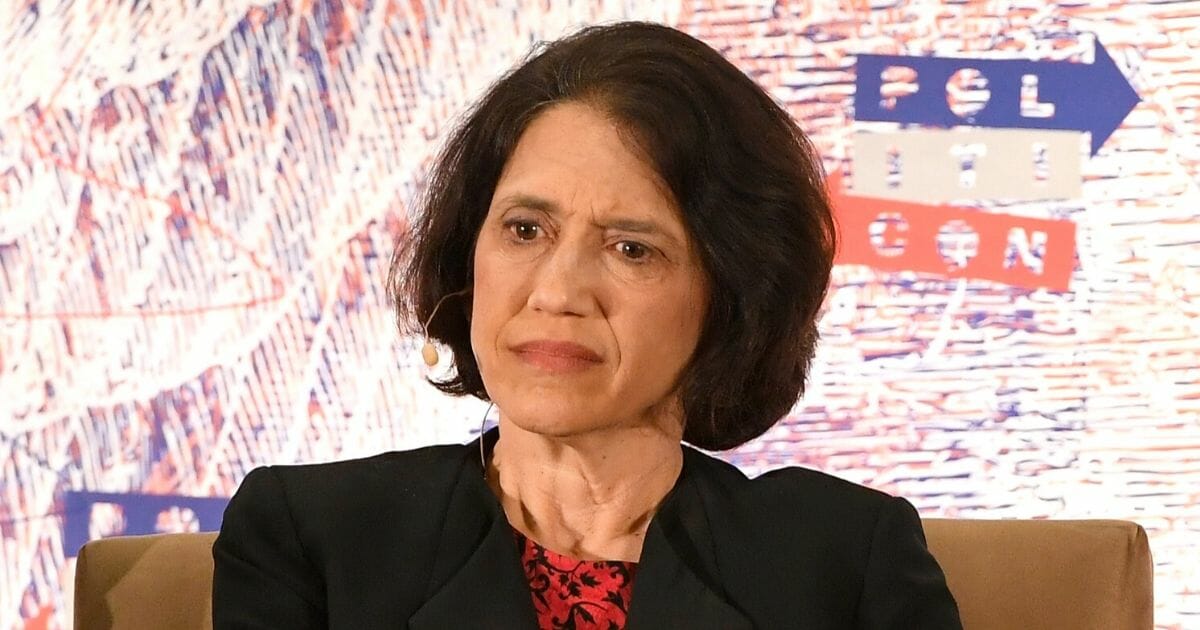Washington Post writer Jennifer Rubin onstage at Politicon 2018 at the Los Angeles Convention Center on Oct. 20, 2018, in Los Angeles.