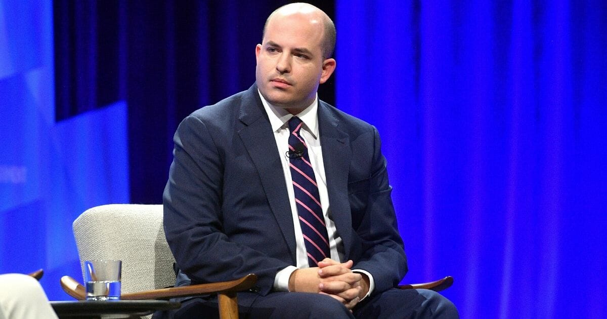 CNN's Brian Stelter speaks onstage during "Discovery Gets Cooking" at Vanity Fair's 6th Annual New Establishment Summit at Wallis Annenberg Center for the Performing Arts on Oct. 22, 2019, in Beverly Hills, California.
