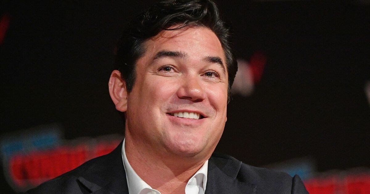 Dean Cain speaks onstage at the "Lois & Clark: The New Adventures of Superman" 25th anniversary reunion panel during New York Comic Con at the Jacob K. Javits Convention Center in Manhattan on Oct. 5, 2018.