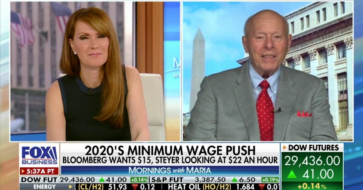 Dem Plan for Minimum Wage 'Just Isn't Workable': McDonald's Ex-CEO