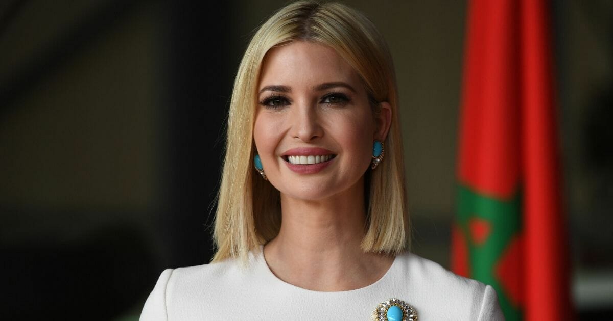 Ivanka Trump, President Donald Trump's daughter and adviser, tours ISMALA, a Moroccan institute specializing in aeronautic industries and civil aviation logistics, in the port city of Casablanca on Nov. 8, 2019.