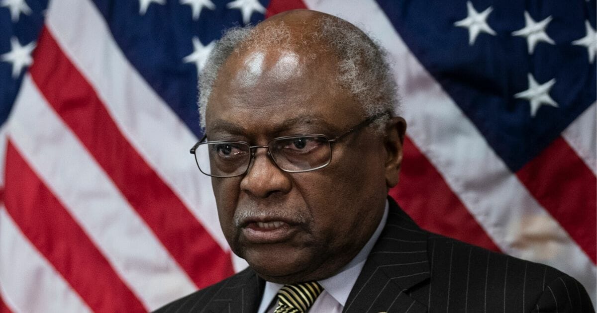 Democratic Rep. James Clyburn of South Carolina speaks during a news conference at the U.S. Capitol in Washington on March 28, 2019.