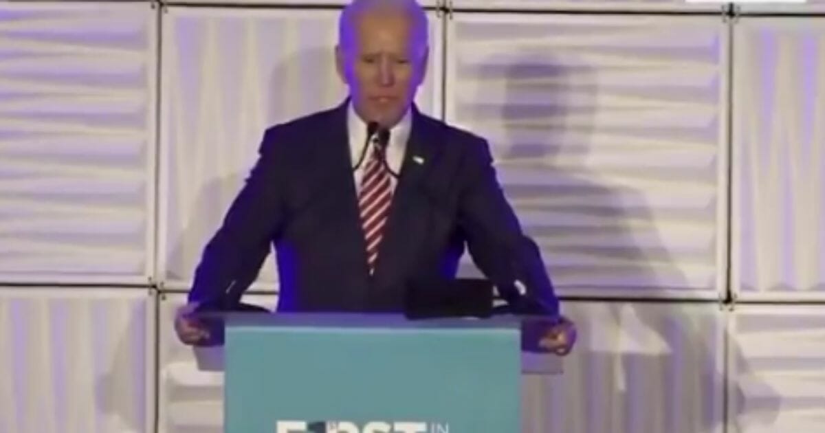 Former Vice President Joe Biden is seen campaigning in South Carolina.