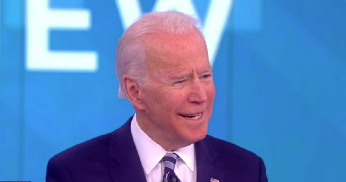 During a TV interview Thursday, Democratic presidential candidate former Vice President Joe Biden once again wished himself back in high school so he could beat up President Donald Trump.