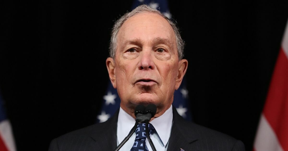 Democratic presidential candidate former New York City Mayor Michael Bloomberg speaks about affordable housing on Jan. 30, 2020, in Washington, D.C.