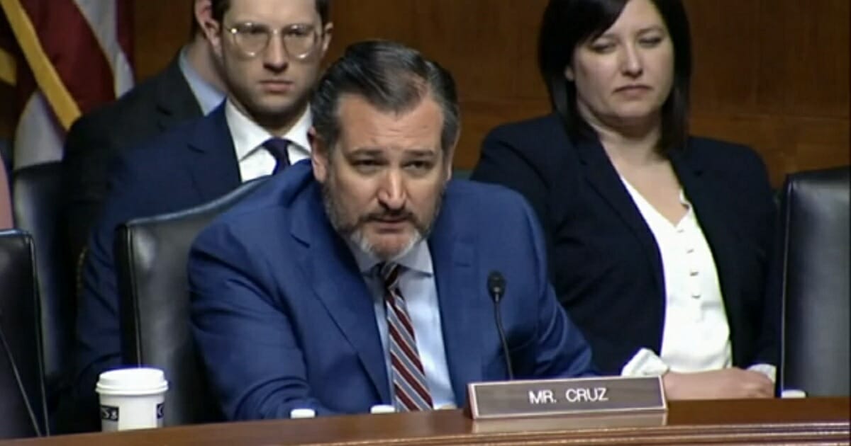 Texas Sen. Ted Cruz takes on Supreme Court Justice Sonia Sotomayor during a Senate Judiciary Committee hearing on Tuesday.