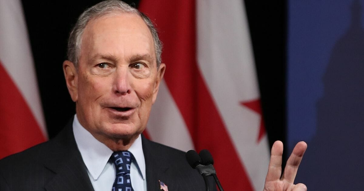 Democratic presidential candidate former New York City Mayor Michael Bloomberg speaks about affordable housing during a campaign event where he received an endorsement from District of Columbia Mayor Muriel Bowser on Jan. 30, 2020, in Washington, D.C.