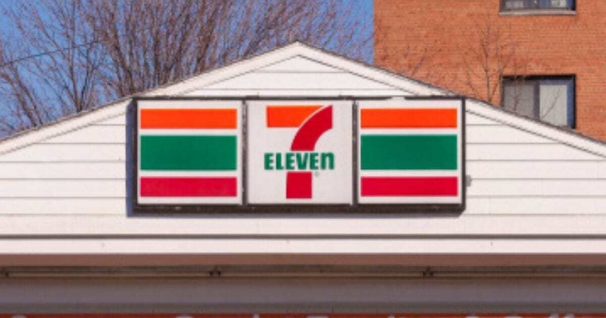 The outside of a 7-Eleven in Virginia is seen in the image above.