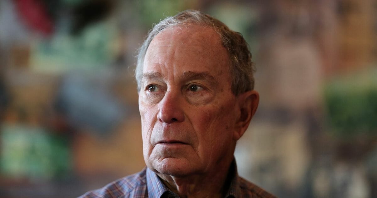 Democratic presidential candidate former New York City Mayor Mike Bloomberg visits the El Pub Restaurant in the Little Havana neighborhood on March 3, 2020, in Miami.