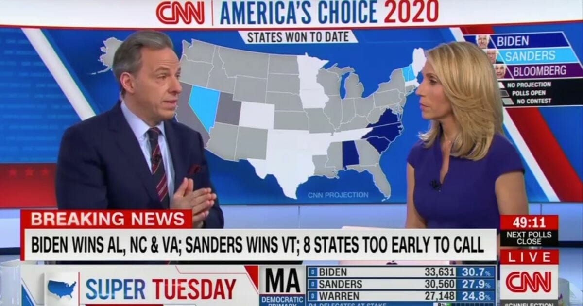 CNN's Jake Tapper talks about Super Tuesday results.