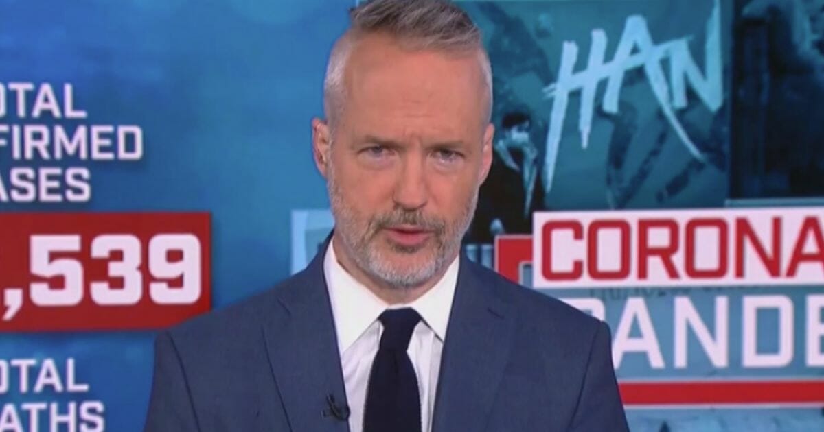 Eric Boehlert, a liberal writer, is pictured above during an appearance on MSNBC.