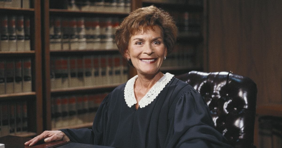 Judith Sheindlin, the judge on the television show "Judge Judy," is seen in 2000.