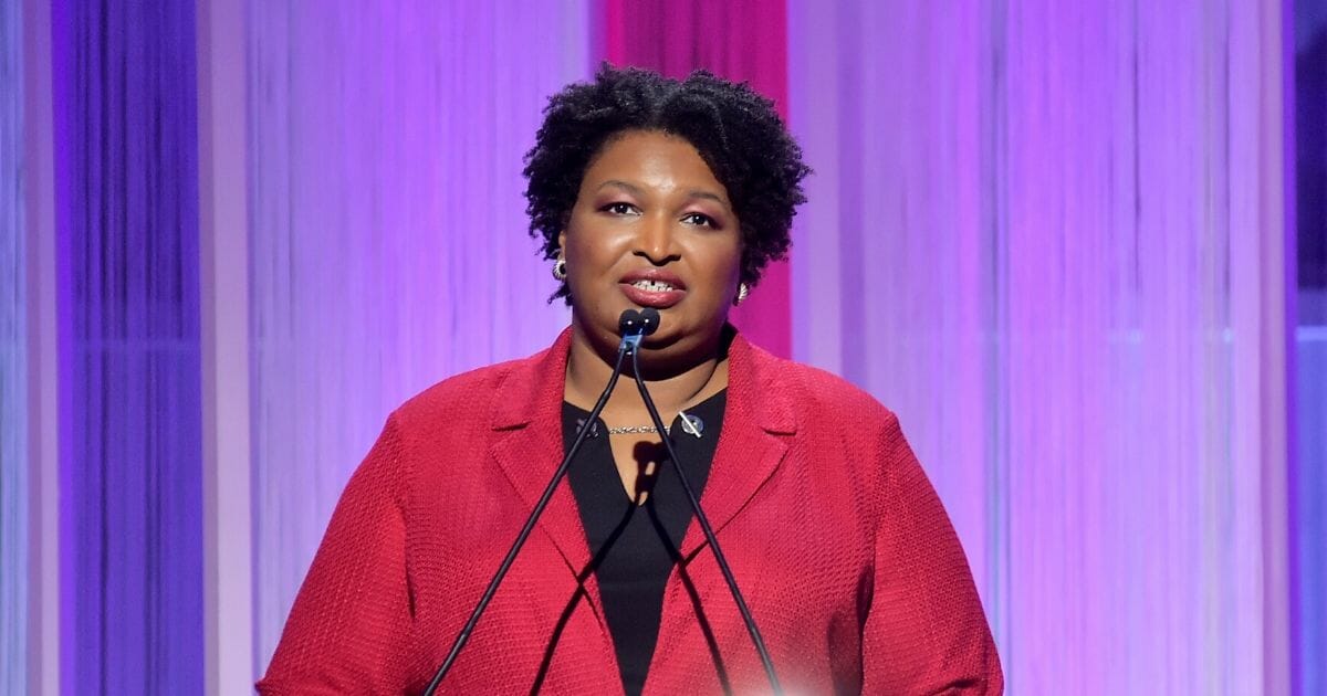Failed Georgia gubernatorial candidate Stacey Abrams speaks onstage during The Hollywood Reporter’s Power 100 Women in Entertainment at Milk Studios on Dec. 11, 2019, in Hollywood, California.