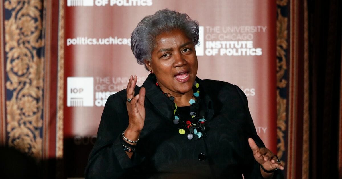 Former Democratic National Committee Chairwoman Donna Brazile is pictured in a file photo from 2017 at the University of Chicago. 