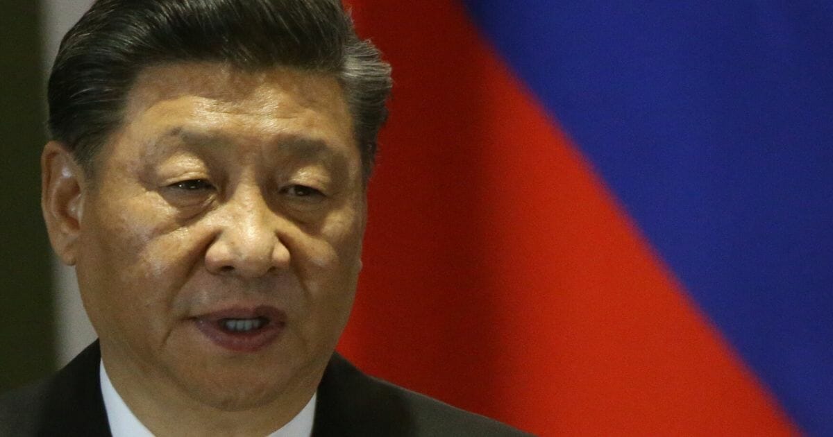 Chinese President Xi Jinping speaks during the BRICS Summit in Brasilia, Brazil, on Nov. 14, 2019.
