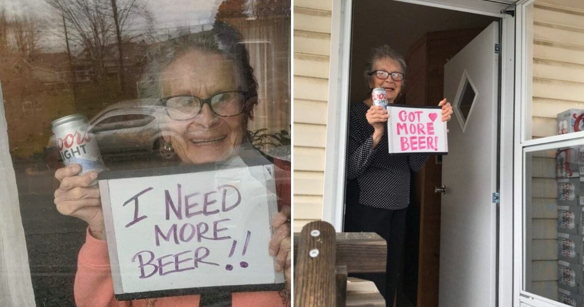 When this 93-year-old ran out of beer, Coors knew just what to do.
