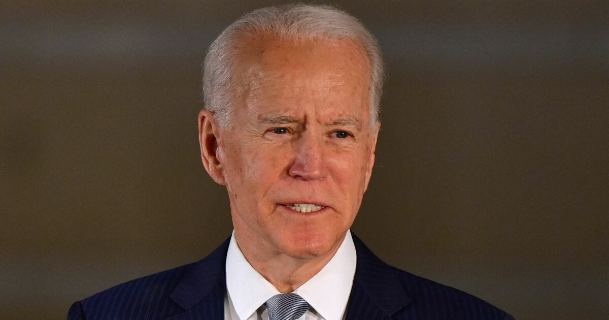 Democratic presidential candidate and former Vice President Joe Biden speaks in Philadelphia on March 10, 2020.